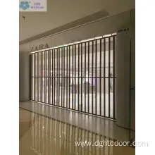 Transparent Polycarbonate Folding Door
